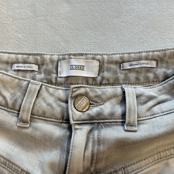 Closed Gray Relaxed Pedal Pusher Jeans Size Small - Picture 5 of 16